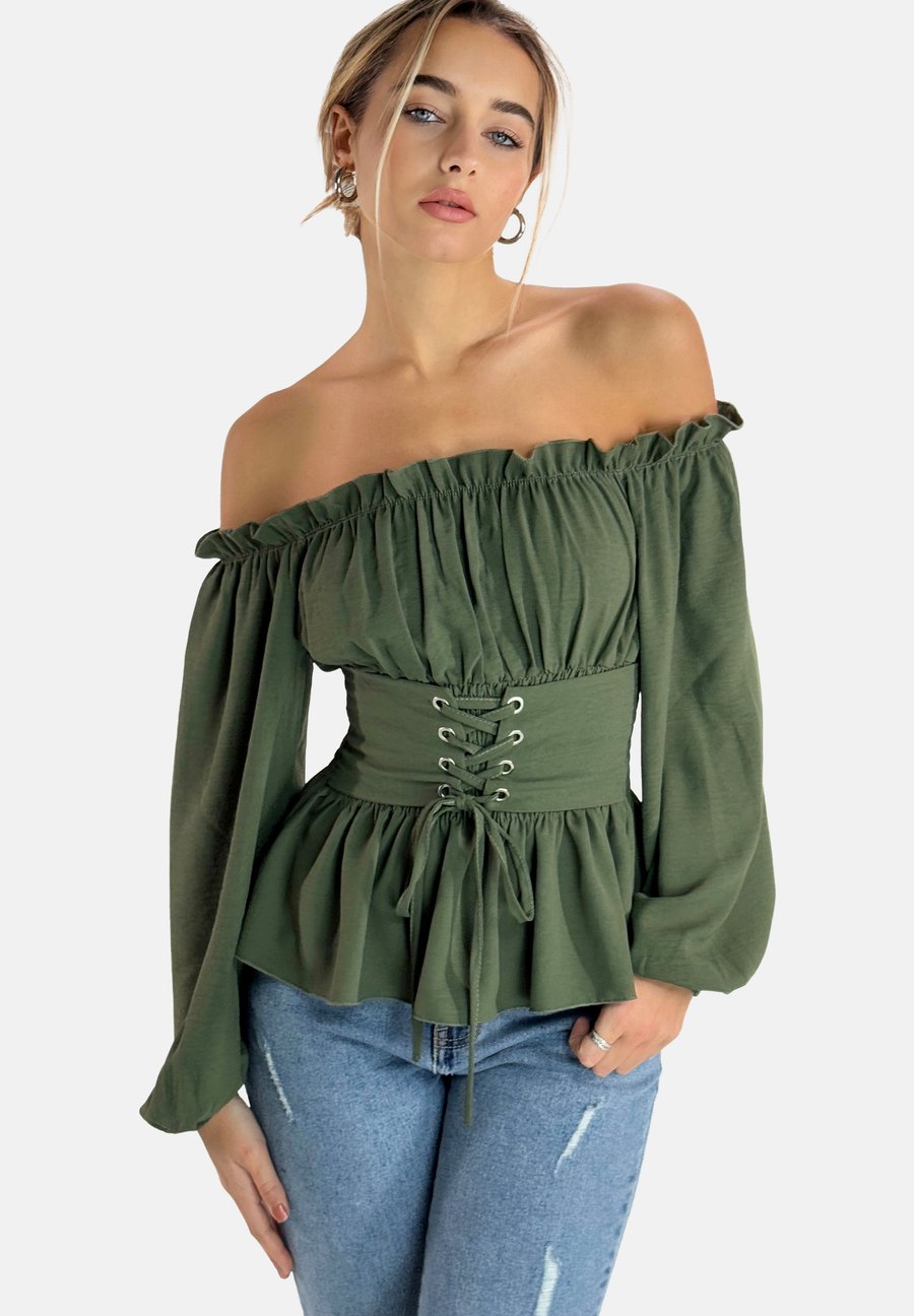 Блуза Elara Blouse, Grün/Khaki
Блуза Elara Blouse, Grün/Khaki