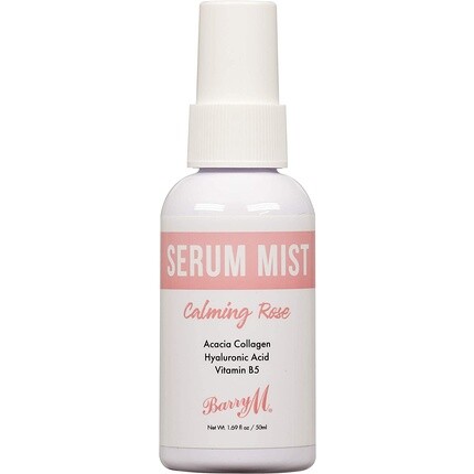Barry M Cosmetics Успокаивающая сыворотка-спрей с розой
Barry M Cosmetics Успокаивающая сыворотка-спрей с розой