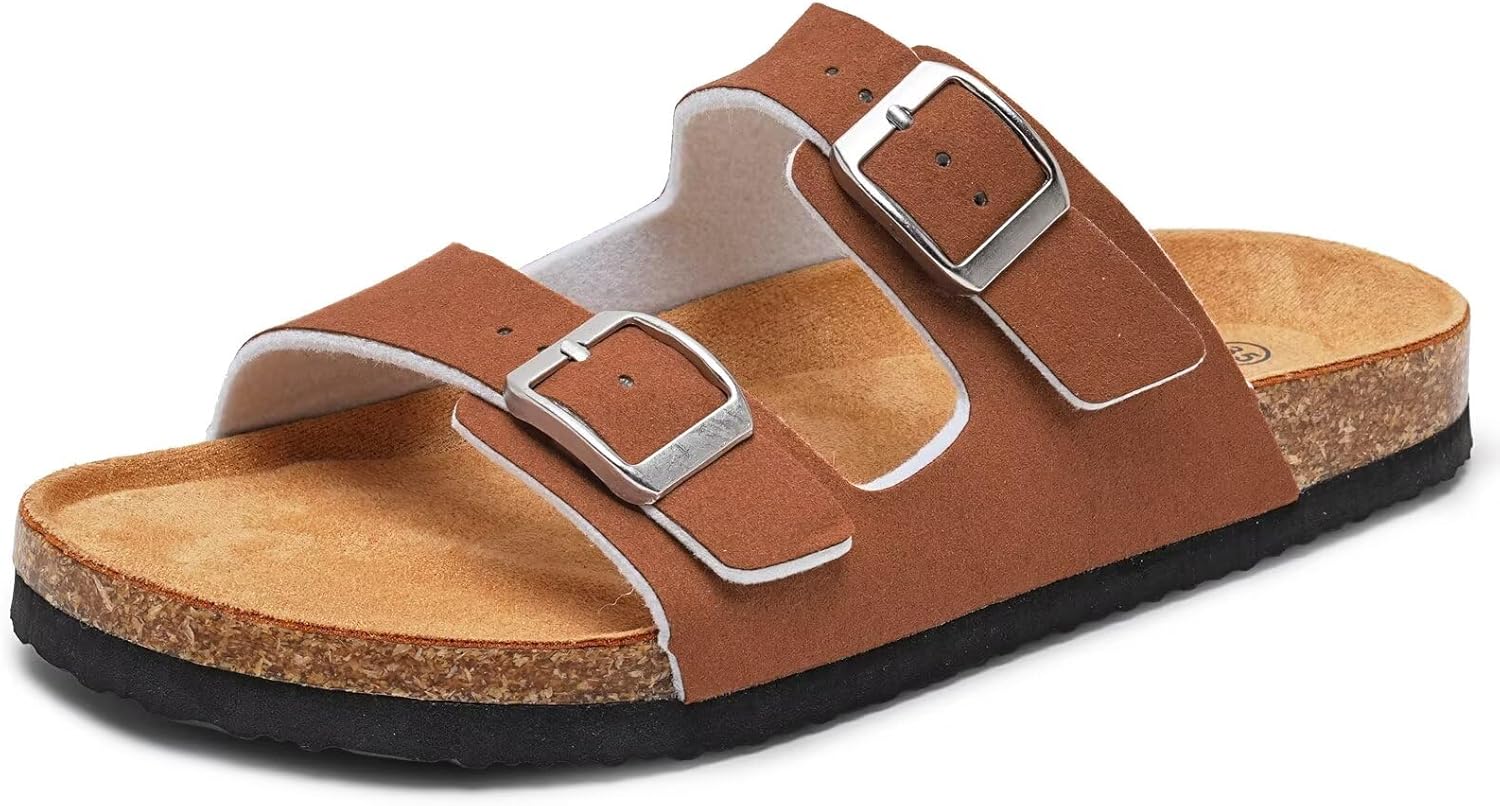 Детские сандалии Torotto для мальчиков и девочек, шлепанцы на лето, противоскользящие, с пробковой подошвой и блестками, с регулируемыми ремешками для дома и улицы, коричневый
Детские сандалии Torotto для мальчиков и девочек, шлепанцы на лето, противоскользящие, с пробковой подошвой и блестками, с регулируемыми ремешками для дома и улицы, коричневый