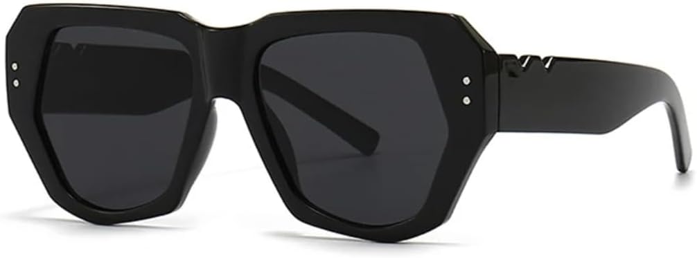 Ретро-солнцезащитные очки «кошачий глаз» в стиле «многоугольник», женские, с градиентным переходом цвета, защита от УФ-излучения UV400, мужские, с заклепками VVTWSSW, Black Grey
Ретро-солнцезащитные очки «кошачий глаз» в стиле «многоугольник», женские, с градиентным переходом цвета, защита от УФ-излучения UV400, мужские, с заклепками VVTWSSW, Black Grey