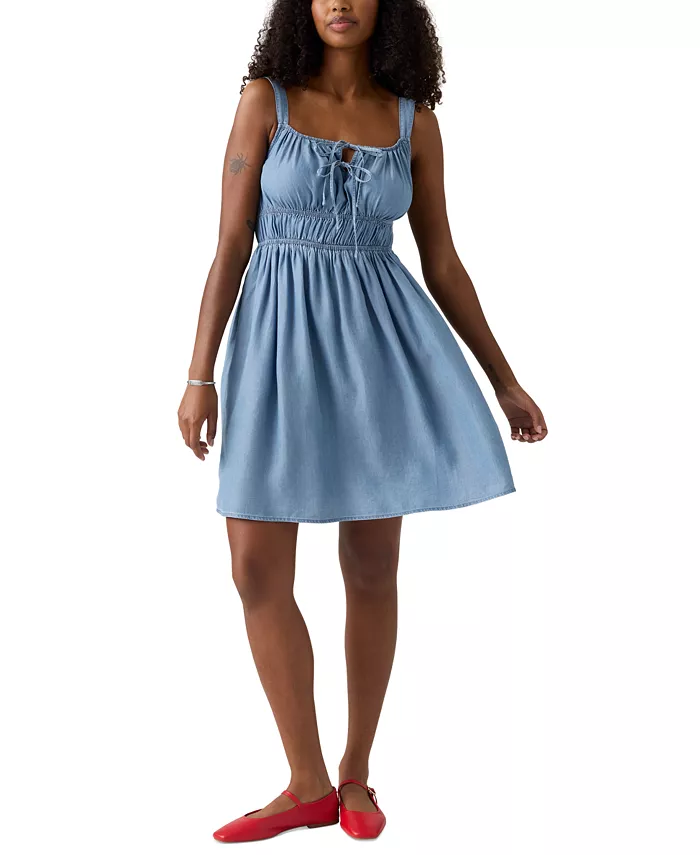 Женское хлопковое платье Ambrey Levi's, синий
Женское хлопковое платье Ambrey Levi's, синий