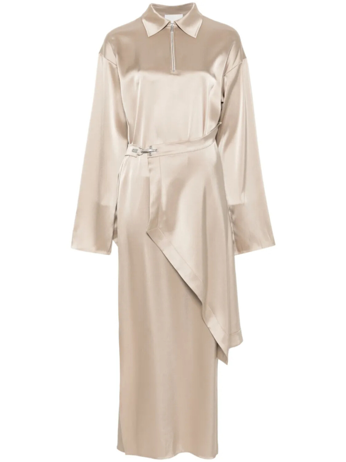 Nanushka драпированное платье миди, нейтральный
Nanushka драпированное платье миди, нейтральный