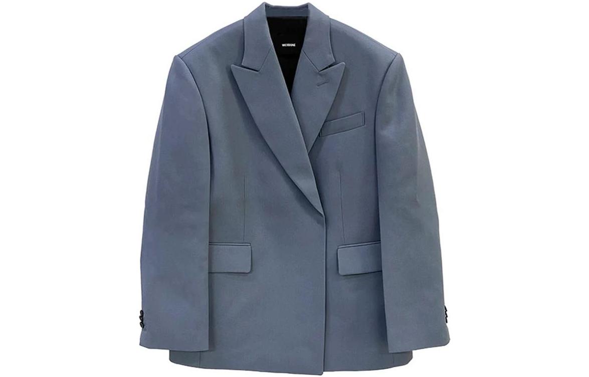 WE11DONE Мужской синий деловой костюм, Blue 
WE11DONE Мужской синий деловой костюм, Blue
