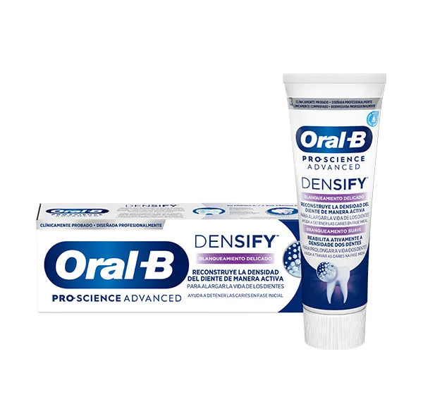 Деликатная отбеливающая зубная паста Pro-Science Advanced Densify Oral B, 75 ml
Деликатная отбеливающая зубная паста Pro-Science Advanced Densify Oral B, 75 ml