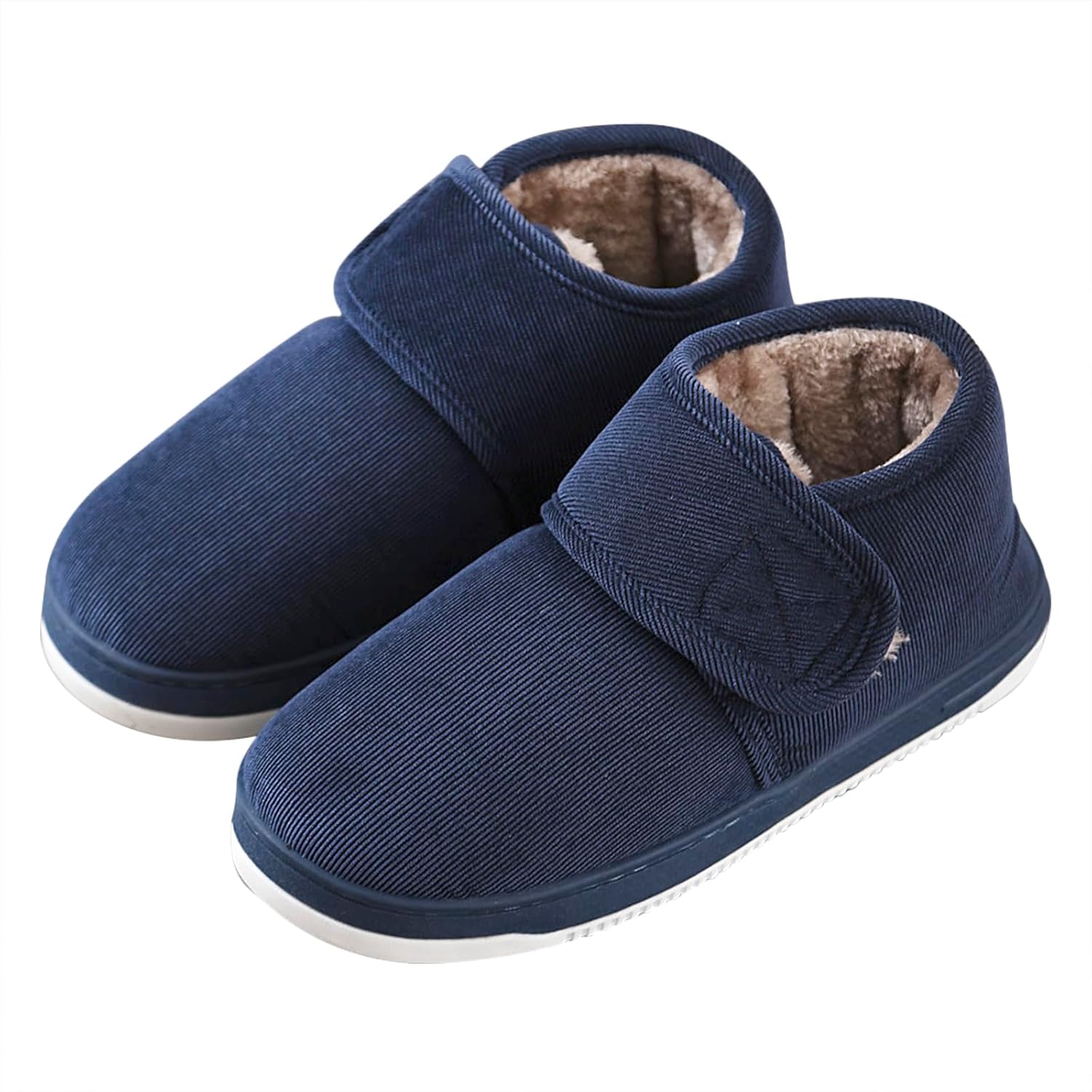 IPENNY Унисекс зимние тапочки с закрытой пяткой, утепленные плюшевой подкладкой, противоскользящие, мягкие и уютные, с флисовой термо-подкладкой, домашняя обувь, синий
IPENNY Унисекс зимние тапочки с закрытой пяткой, утепленные плюшевой подкладкой, противоскользящие, мягкие и уютные, с флисовой термо-подкладкой, домашняя обувь, синий