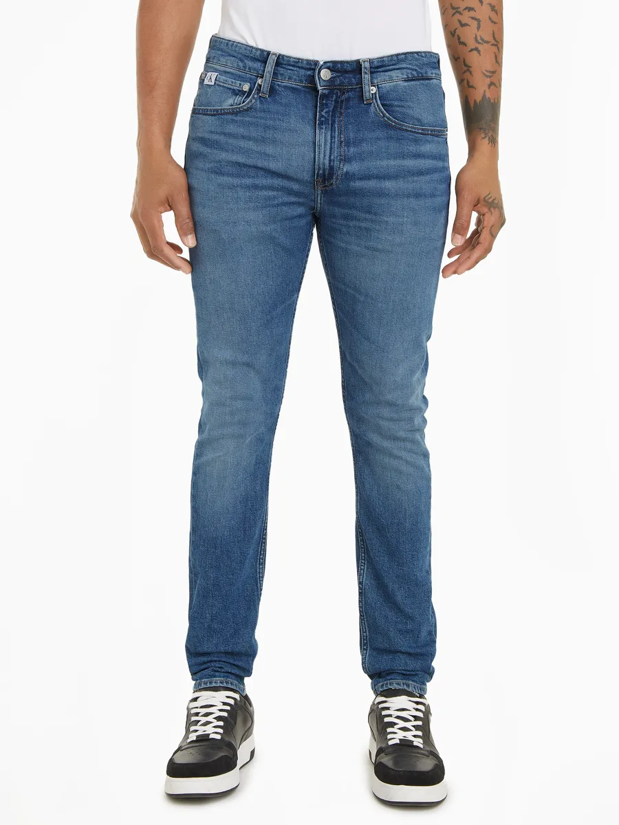 Узкие джинсы Calvin Klein Jeans SLIM TAPER классической формы с пятью карманами, джинсовый
Узкие джинсы Calvin Klein Jeans SLIM TAPER классической формы с пятью карманами, джинсовый