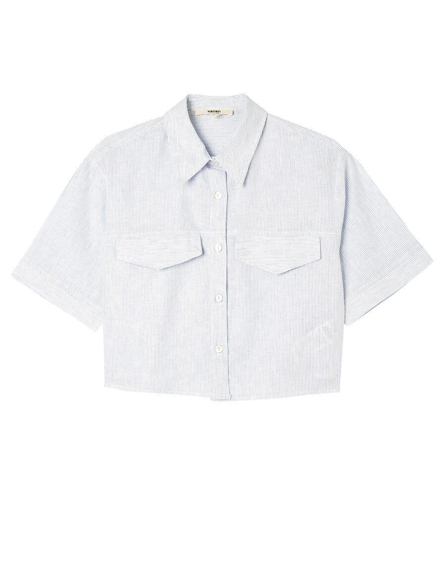 Блузка Koton, пастельный синий
Блузка Koton, пастельный синий