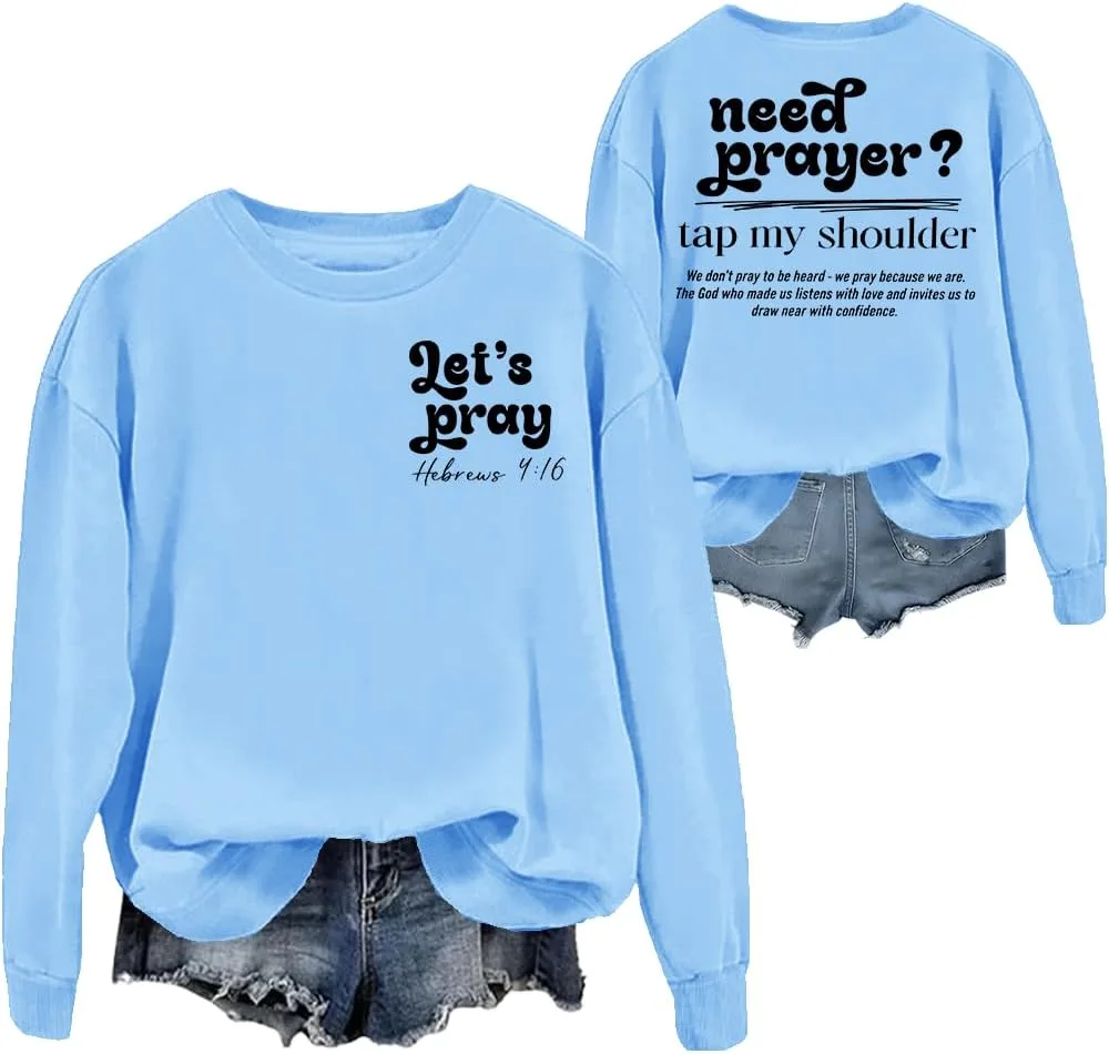 Свитшот Need Prayer Tap My Shoulder woati
Свитшот Need Prayer Tap My Shoulder woati