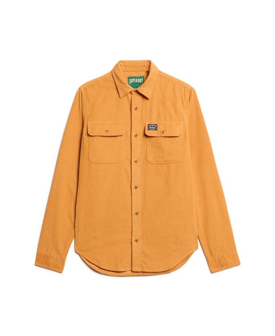 Рубашка обычного кроя на пуговицах Superdry, оранжевый
Рубашка обычного кроя на пуговицах Superdry, оранжевый