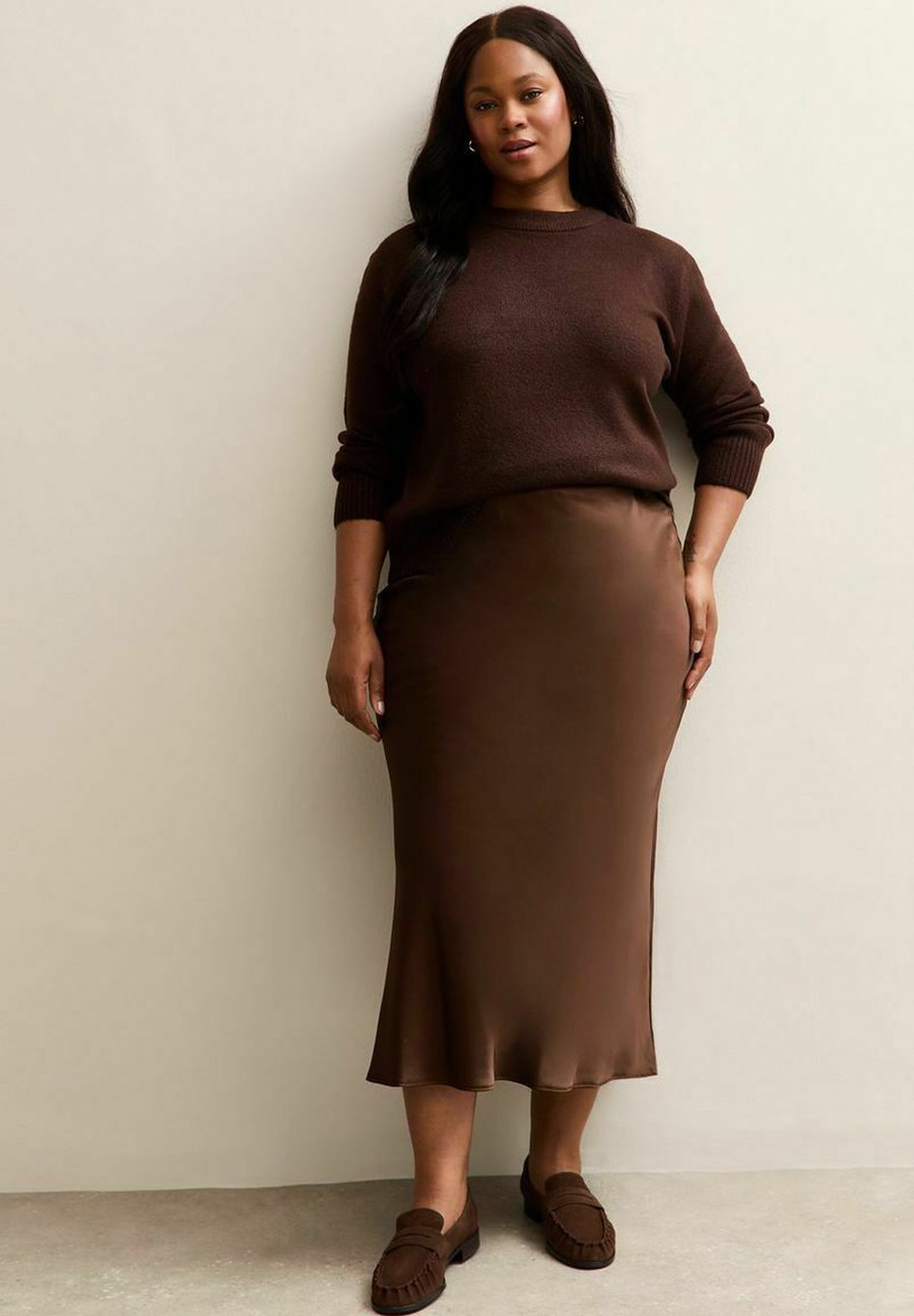 Юбка New Look Curves CURVES MIDI, Dark Brown
Юбка New Look Curves CURVES MIDI, Dark Brown