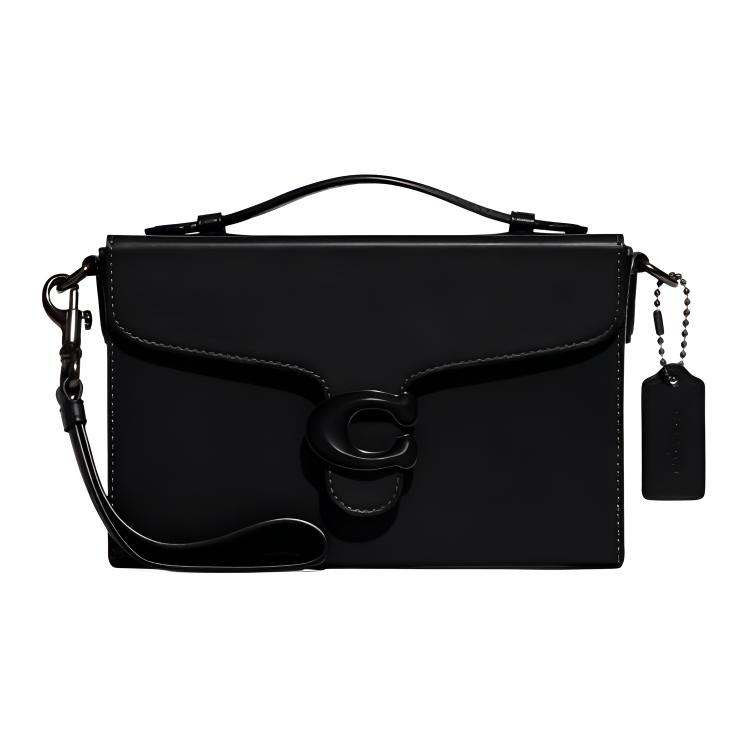 Кожаная сумочка-клатч Tabby Cow небольшого размера для женщин однотонного черного цвета COACH
Кожаная сумочка-клатч Tabby Cow небольшого размера для женщин однотонного черного цвета COACH