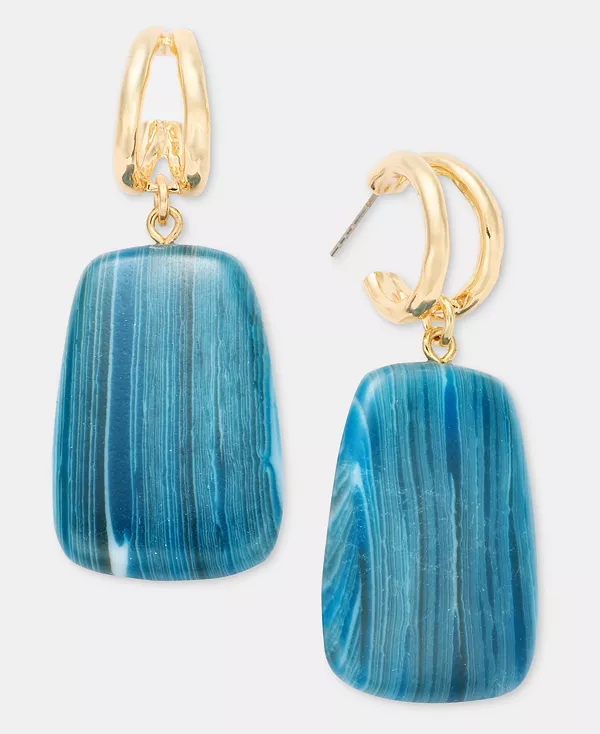 Серьги-Кольца с подвесками из камня, эксклюзивно в Macy's Style & Co, blue
Серьги-Кольца с подвесками из камня, эксклюзивно в Macy's Style & Co, blue