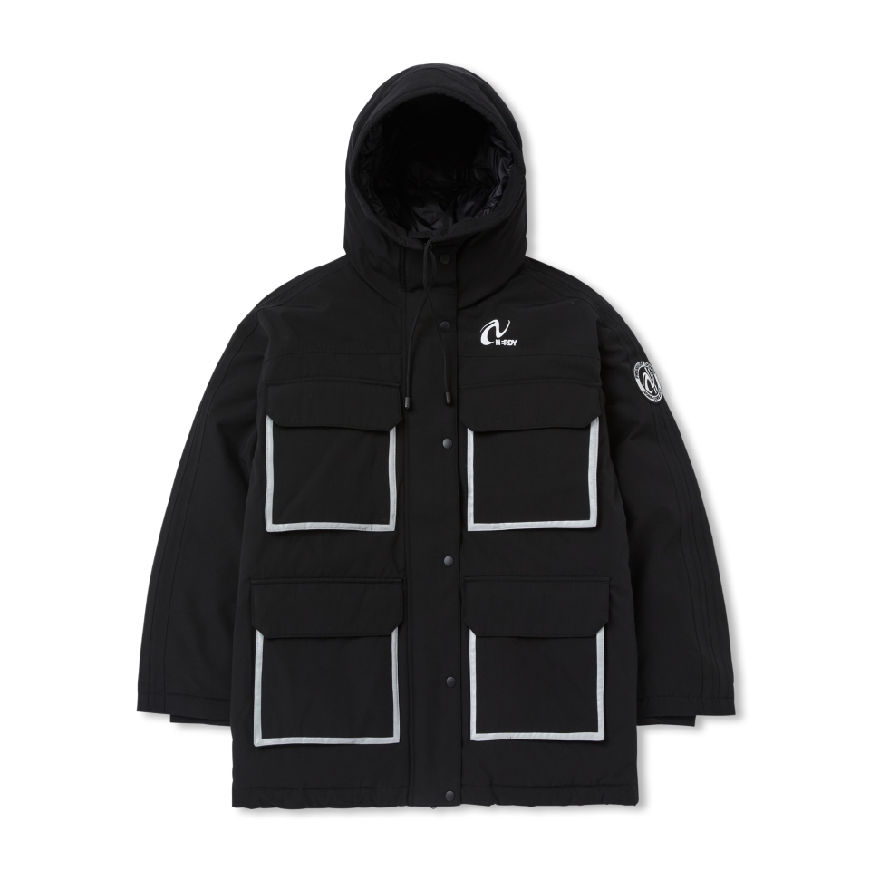 Nerdy Куртка пуховая унисекс черная
Nerdy Куртка пуховая унисекс черная