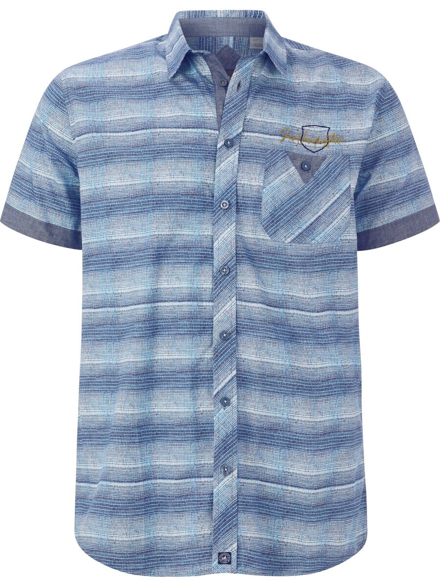 Повседневная рубашка Jan Vanderstorm Comfort fit Button Up Shirt Mertrich, цвет navy/sky blue
Повседневная рубашка Jan Vanderstorm Comfort fit Button Up Shirt Mertrich, цвет navy/sky blue