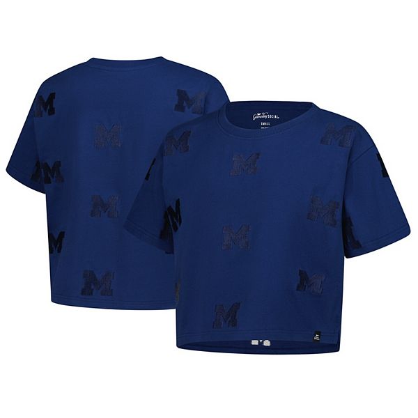 Женская укороченная футболка michigan wolverines с принтом Unbranded
Женская укороченная футболка michigan wolverines с принтом Unbranded