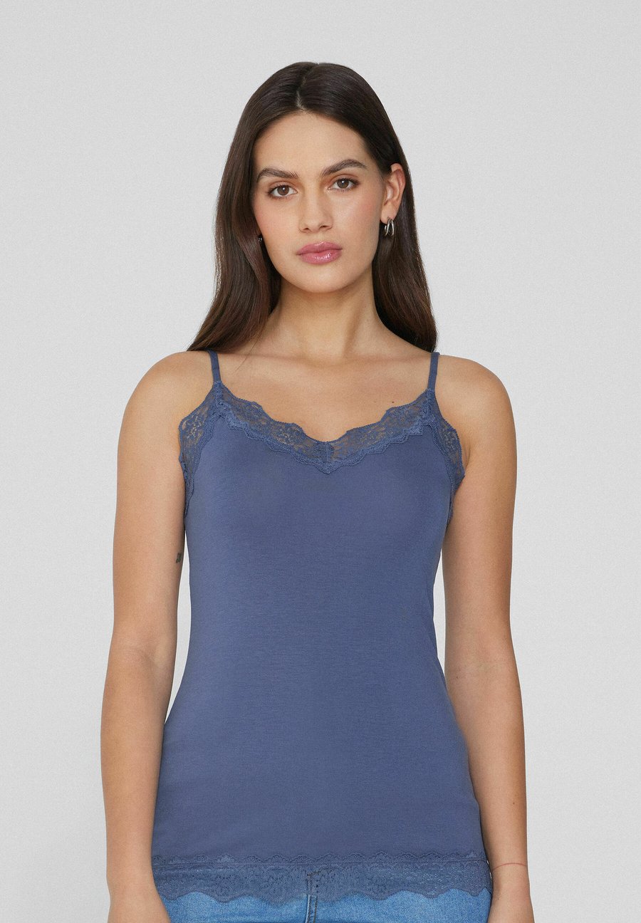 Топ Tezenis TRÄGER MIT SPITZEN-EINSATZ, Blue/Dark Blue
Топ Tezenis TRÄGER MIT SPITZEN-EINSATZ, Blue/Dark Blue