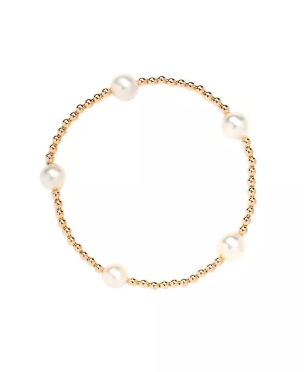 Браслет из нескольких жемчужин с золотым напылением диаметром 3 мм Little Sky Stone, gold
Браслет из нескольких жемчужин с золотым напылением диаметром 3 мм Little Sky Stone, gold