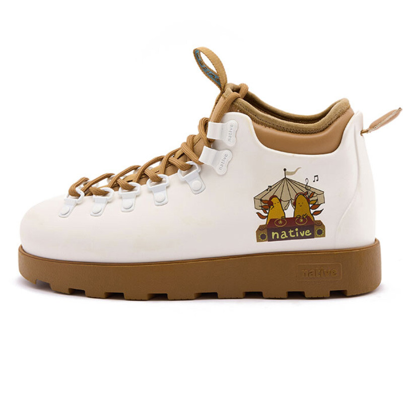 Ботинки Native Shoes Fitzsimmons 31200602, белый/коричневый
Ботинки Native Shoes Fitzsimmons 31200602, белый/коричневый