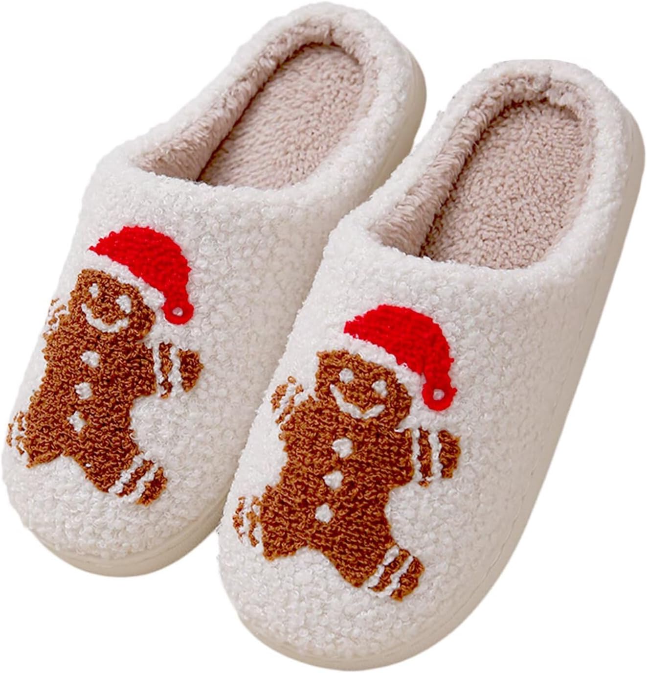 Женские и мужские рождественские тапочки с плюшевым узором, мягкие, теплые и удобные для дома и улицы Odyqig, красный
Женские и мужские рождественские тапочки с плюшевым узором, мягкие, теплые и удобные для дома и улицы Odyqig, красный