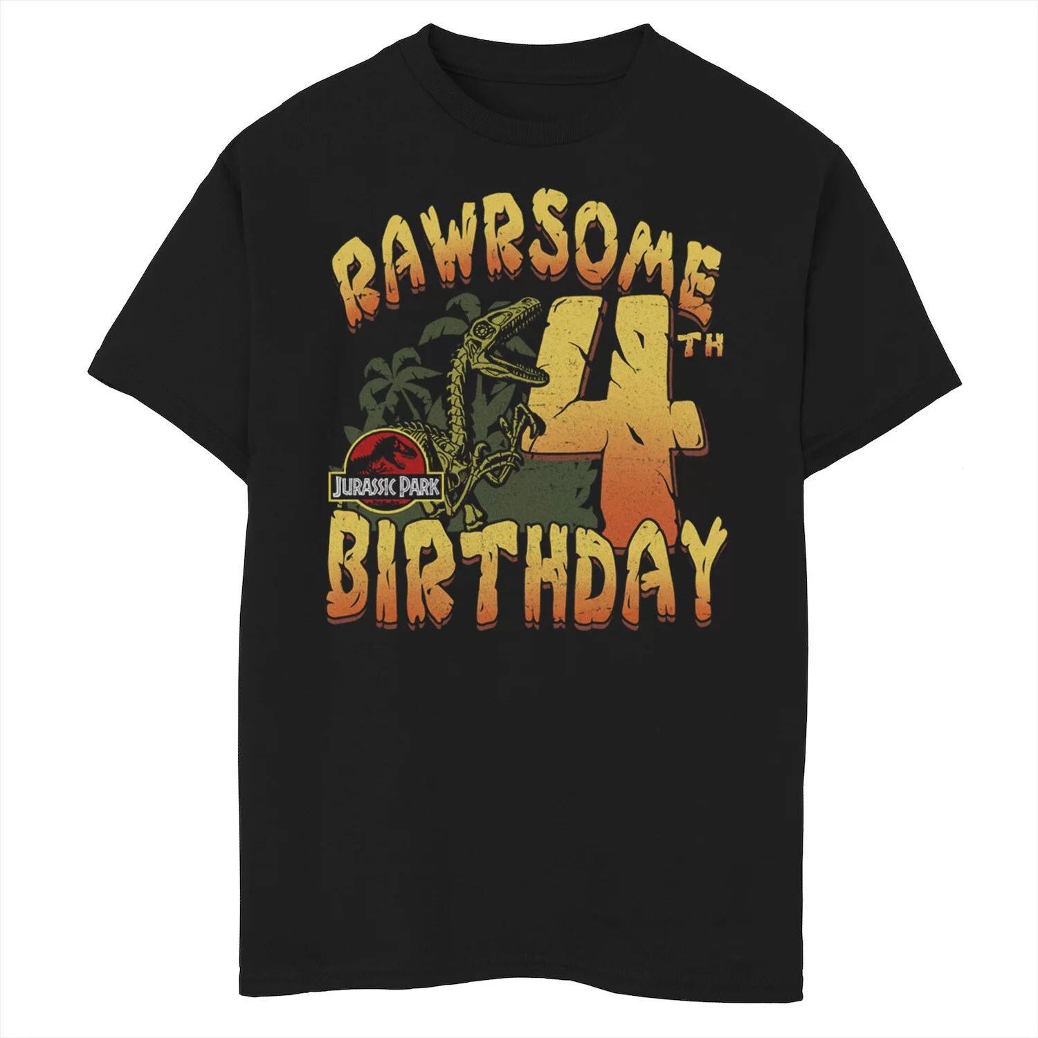 Футболка Rawrsome с рисунком на 4-й день рождения для мальчиков 8–20 лет Jurassic Park
Футболка Rawrsome с рисунком на 4-й день рождения для мальчиков 8–20 лет Jurassic Park