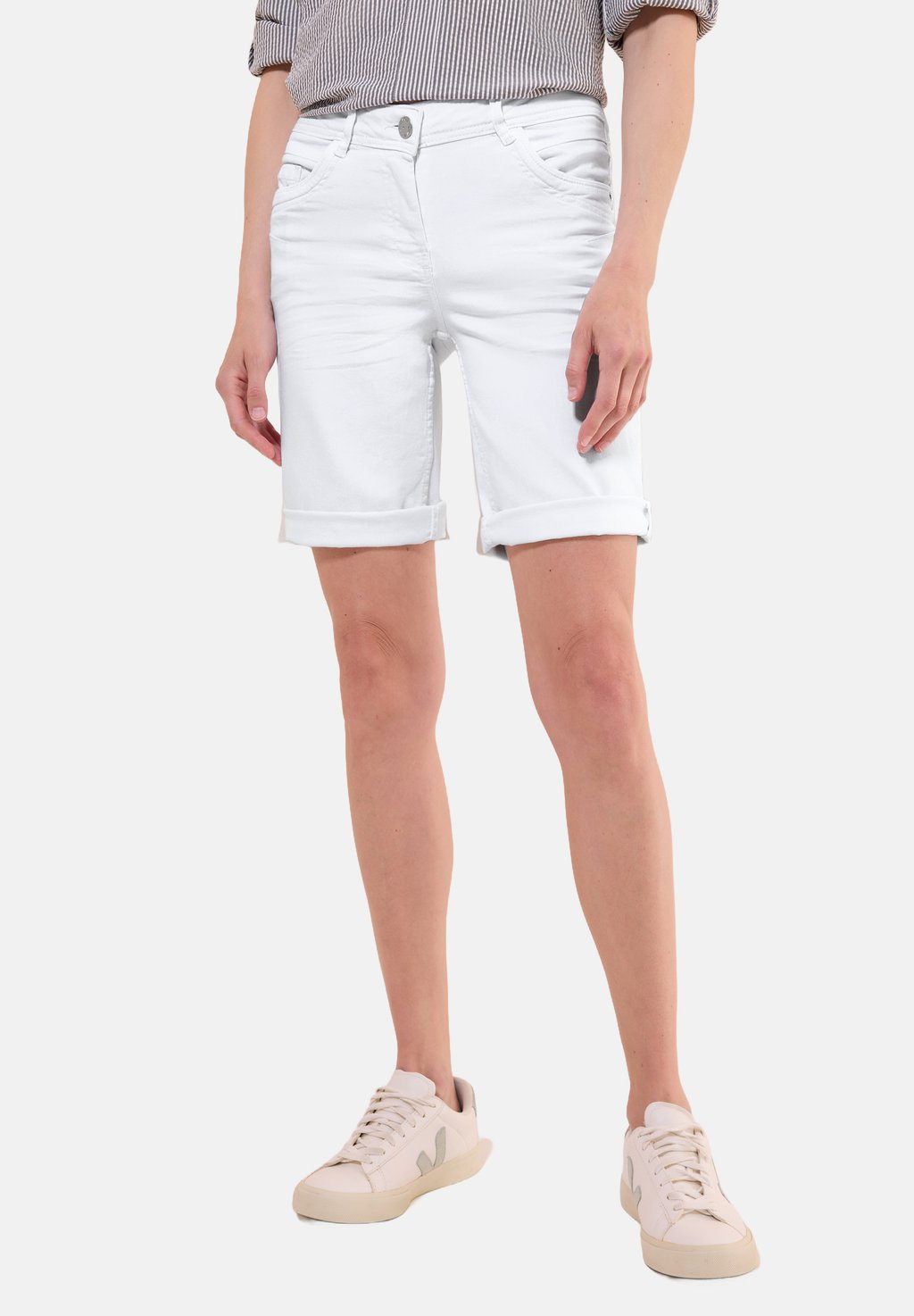 Джинсовые шорты Cecil, белый
Джинсовые шорты Cecil, белый