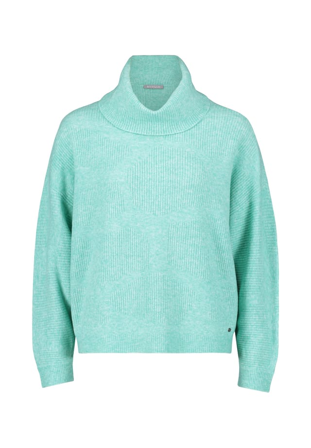 Вязаный свитер со спущенными рукавами Betty & Co, зеленый
Вязаный свитер со спущенными рукавами Betty & Co, зеленый