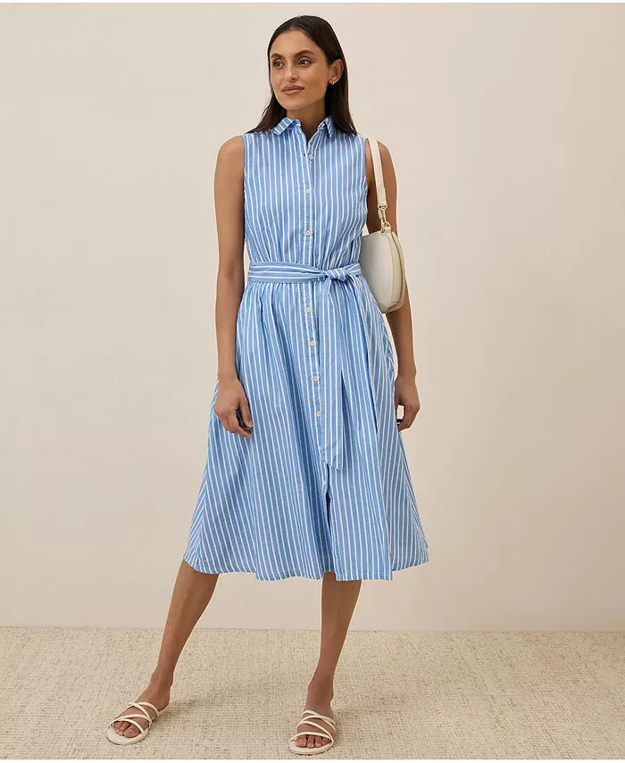 Женское легкое хлопковое платье-рубашка без рукавов Sunset из органического хлопка Pact, мультиколор
Женское легкое хлопковое платье-рубашка без рукавов Sunset из органического хлопка Pact, мультиколор