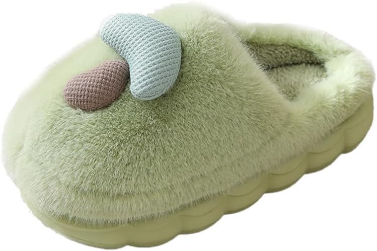 Женские теплые плюшевые тапочки Uewidiod с отделкой в виде грибов, удобные мужские домашние тапочки с противоскользящей подошвой и толстой подошвой, зимние хлопковые тапочки, зеленый
Женские теплые плюшевые тапочки Uewidiod с отделкой в виде грибов, удобные мужские домашние тапочки с противоскользящей подошвой и толстой подошвой, зимние хлопковые тапочки, зеленый