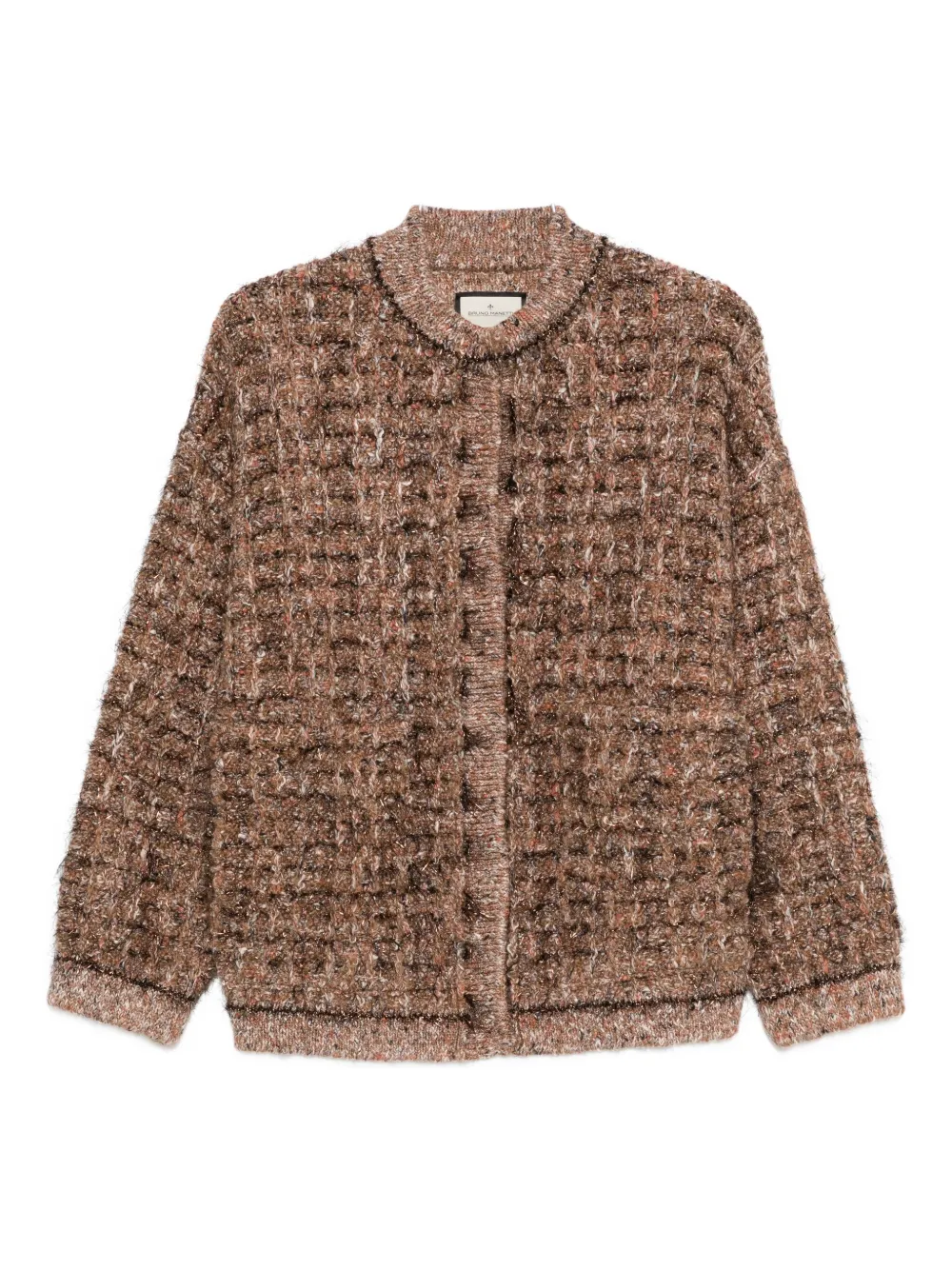 Кардиган с застежкой на пуговицы, скрытой планкой BRUNO MANETTI, коричневый
Кардиган с застежкой на пуговицы, скрытой планкой BRUNO MANETTI, коричневый