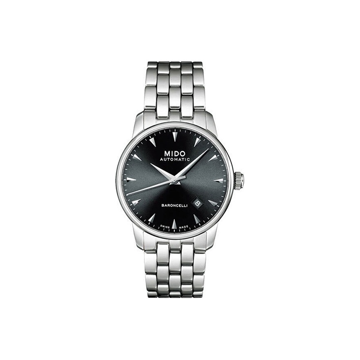 MIDO Часы Men's Baroncelli Watch, Black Dial Silver Strap
MIDO Часы Men's Baroncelli Watch, Black Dial Silver Strap