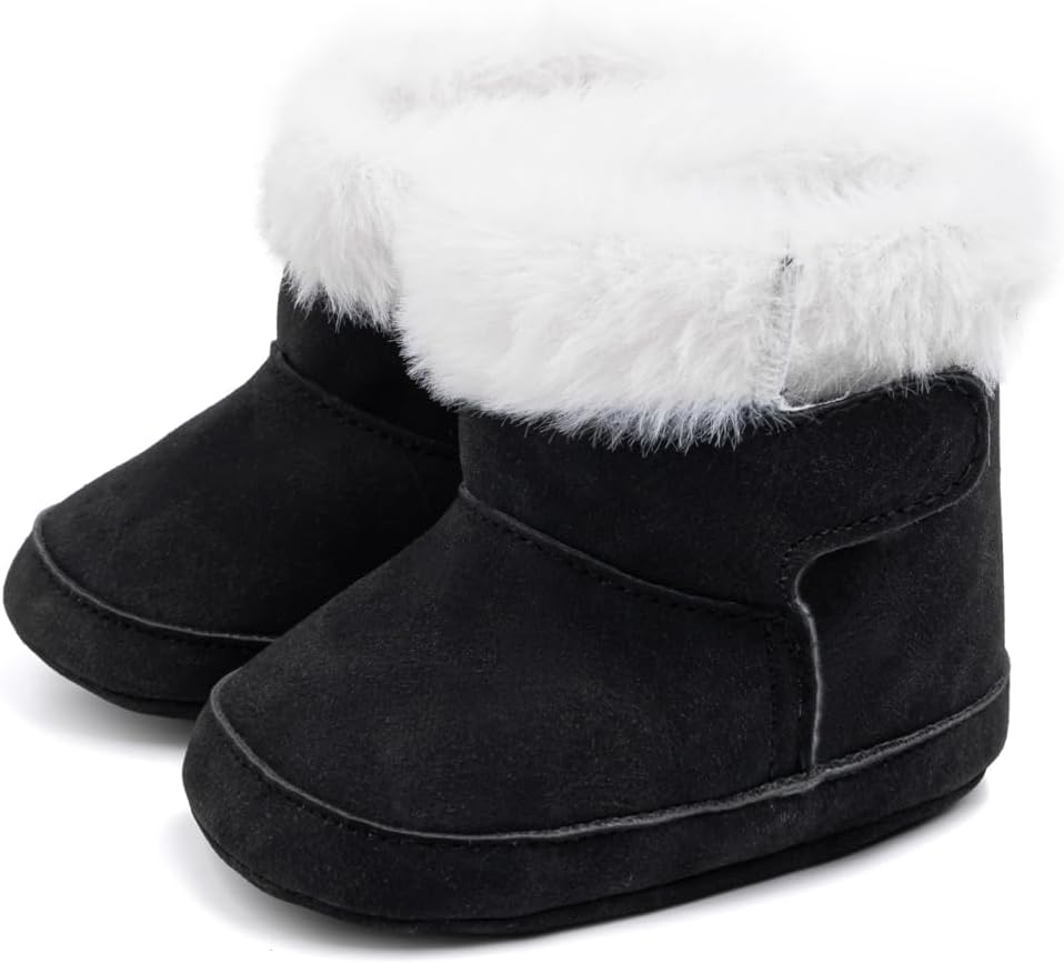 Sawimlgy Детские Пинетки Мальчики Девочки Меховые Зимние Сапожки с Ковбойскими Кисточками и Бантиком, Молния сбоку, Мягкая Подошва, Для Малышей и Новорожденных, Теплые Сапожки для Первой Прогулки и Детской Колыбели, Для Улицы
Sawimlgy Детские Пинетки Мальчики Девочки Меховые Зимние Сапожки с Ковбойскими Кисточками и Бантиком, Молния сбоку, Мягкая Подошва, Для Малышей и Новорожденных, Теплые Сапожки для Первой Прогулки и Детской Колыбели, Для Улицы