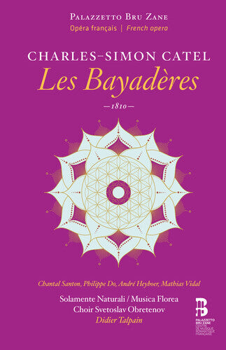 CD диск Catel / Santon / Solamente Naturali / Musica Flore: Les Bayaderes 
CD диск Catel / Santon / Solamente Naturali / Musica Flore: Les Bayaderes