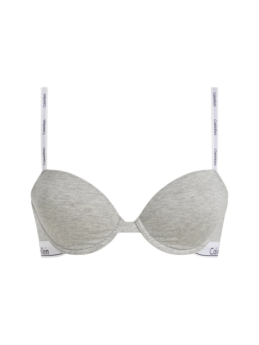 Бюстгальтер на косточках Calvin Klein Underwear Balconette Bra, серый 
Бюстгальтер на косточках Calvin Klein Underwear Balconette Bra, серый