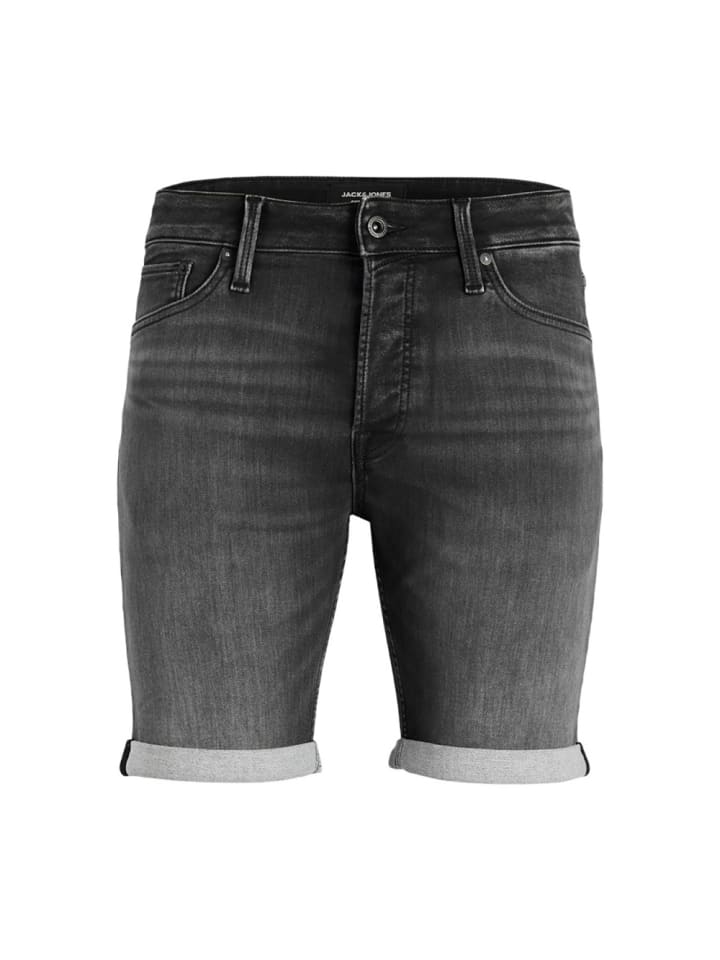 Тканевые шорты Jack & Jones, черный 
Тканевые шорты Jack & Jones, черный