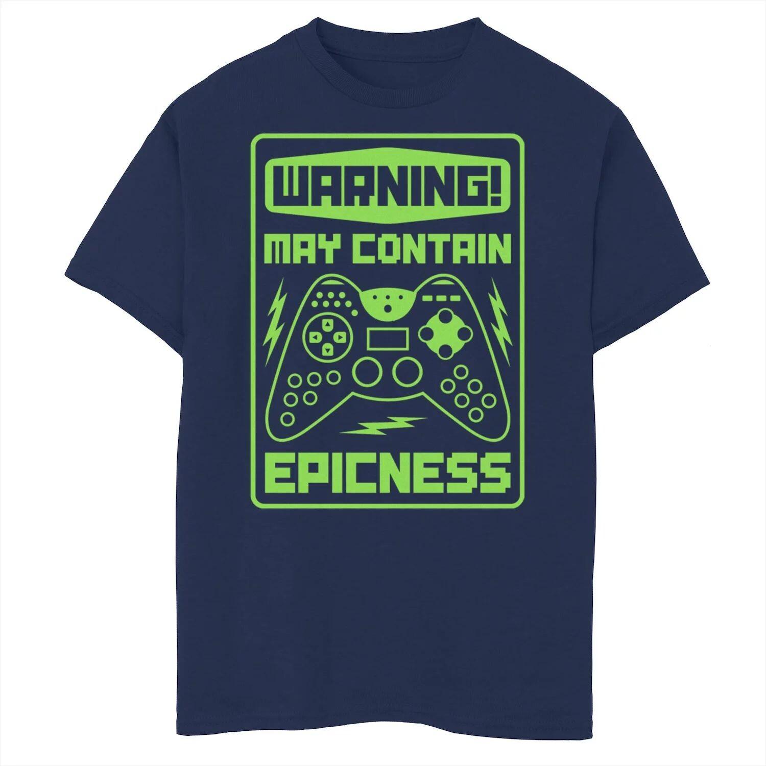 Футболка с рисунком знака Epicness для мальчиков 8–20 лет Unbranded
Футболка с рисунком знака Epicness для мальчиков 8–20 лет Unbranded