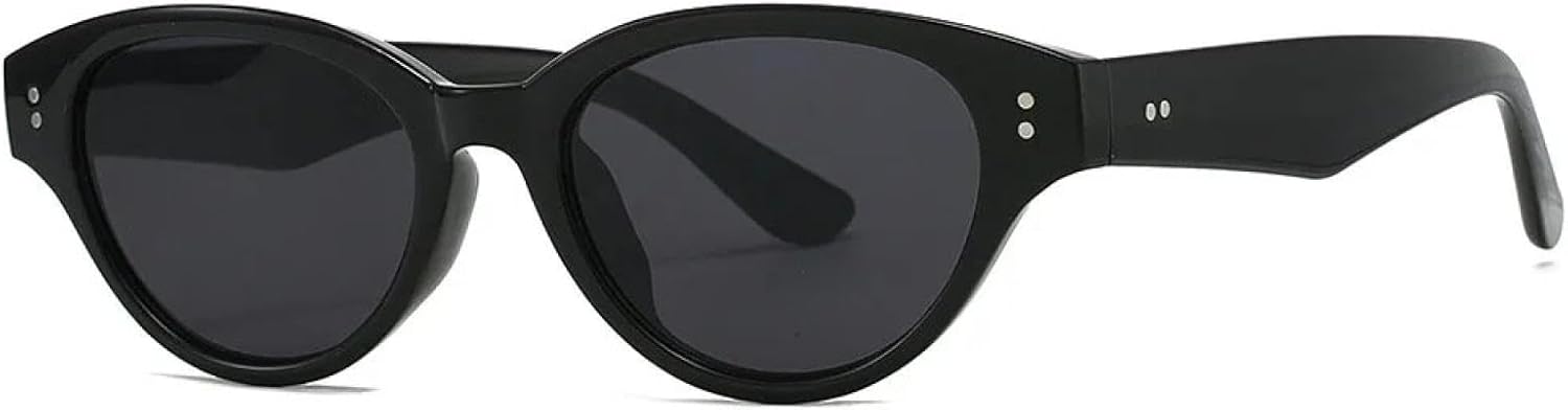 Винтажные сексуальные женские солнцезащитные очки «кошачий глаз» для женщин и мужчин, популярные, роскошные, в стиле ретро-панк, с заклепками, защита от УФ-излучения UV400 TYUVIVO, Black Black
Винтажные сексуальные женские солнцезащитные очки «кошачий глаз» для женщин и мужчин, популярные, роскошные, в стиле ретро-панк, с заклепками, защита от УФ-излучения UV400 TYUVIVO, Black Black