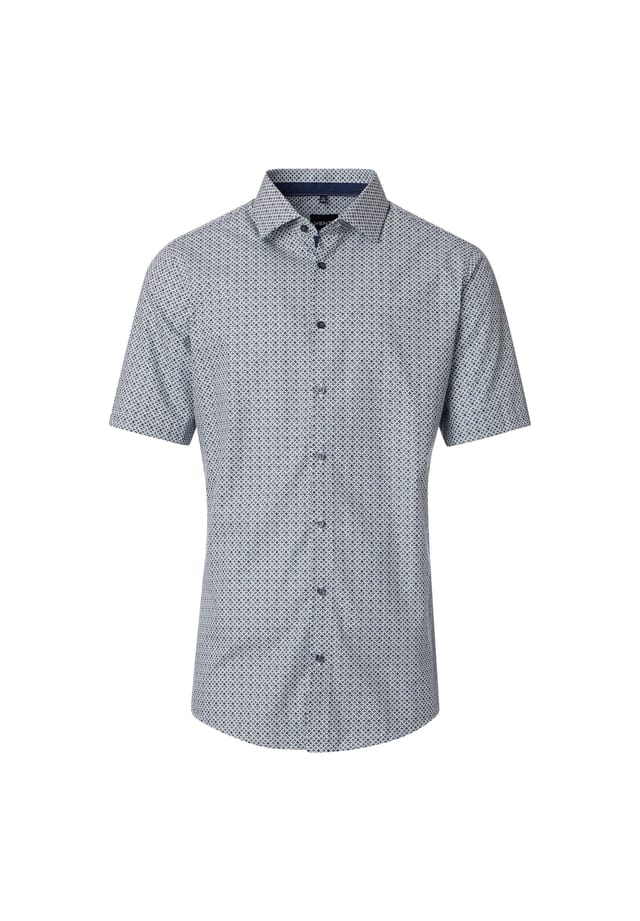 Рубашка делового покроя с коротким рукавом и принтом современный крой Venti, зеленый
Рубашка делового покроя с коротким рукавом и принтом современный крой Venti, зеленый