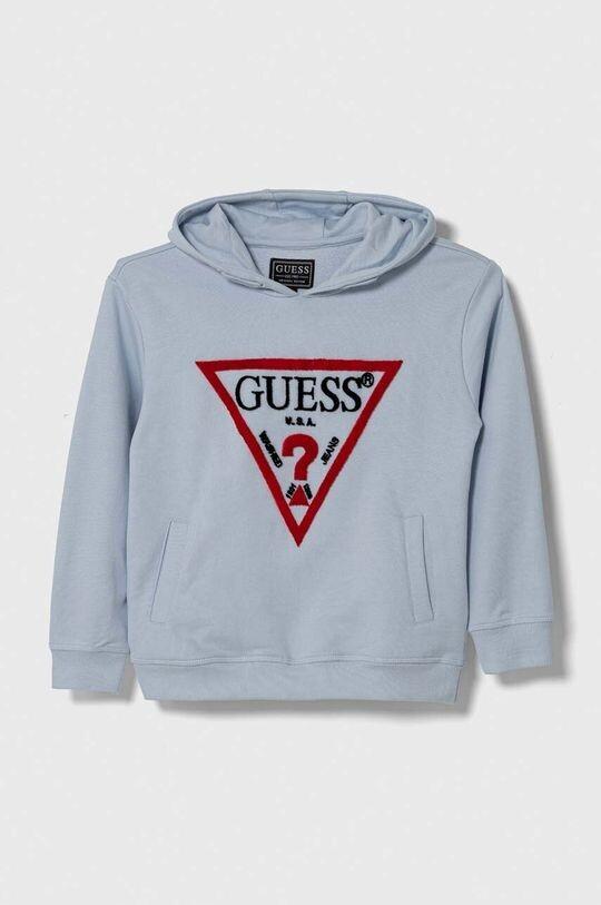 Guess Детская хлопковая толстовка, синий
Guess Детская хлопковая толстовка, синий