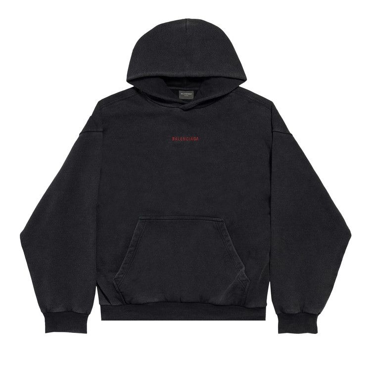 Худи Balenciaga Back Hoodie Medium Fit, Faded Washed Black/Red
Худи Balenciaga Back Hoodie Medium Fit, Faded Washed Black/Red