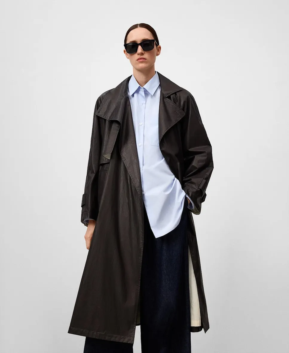 Женский плащ из органического хлопка Adolfo Dominguez, светло-бежевый
Женский плащ из органического хлопка Adolfo Dominguez, светло-бежевый