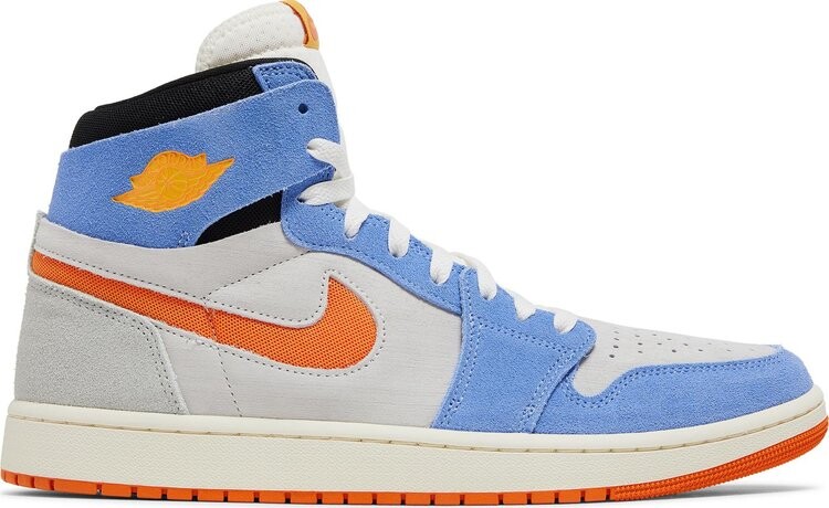 Кроссовки Air Jordan 1 High Zoom Comfort 2 'Royal Pulse Alpha Orange', синий 
Кроссовки Air Jordan 1 High Zoom Comfort 2 'Royal Pulse Alpha Orange', синий
