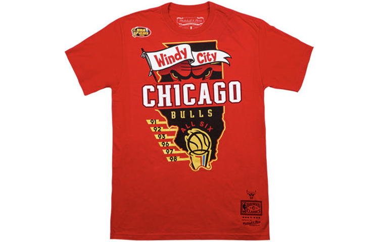 Футболка Mitchell & Ness Unisex Mitchell Ness, красный
Футболка Mitchell & Ness Unisex Mitchell Ness, красный