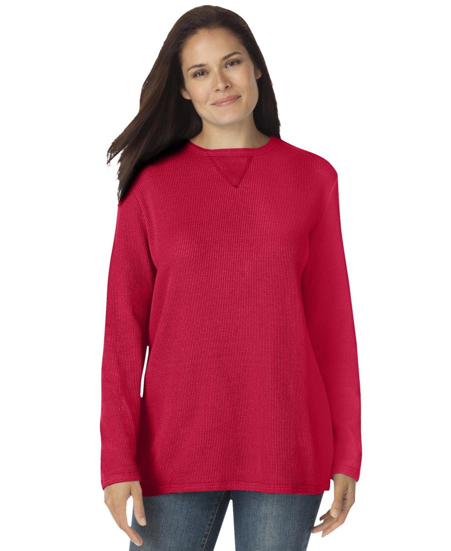 Термотолстовка Plus Size Within из ультрамягкой вафельной ткани Woman Within, Classic red
Термотолстовка Plus Size Within из ультрамягкой вафельной ткани Woman Within, Classic red