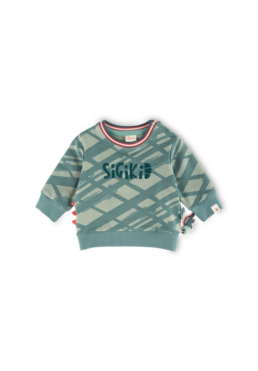 Толстовка Dino World, для малышей и малышей Sigikid, зеленый
Толстовка Dino World, для малышей и малышей Sigikid, зеленый