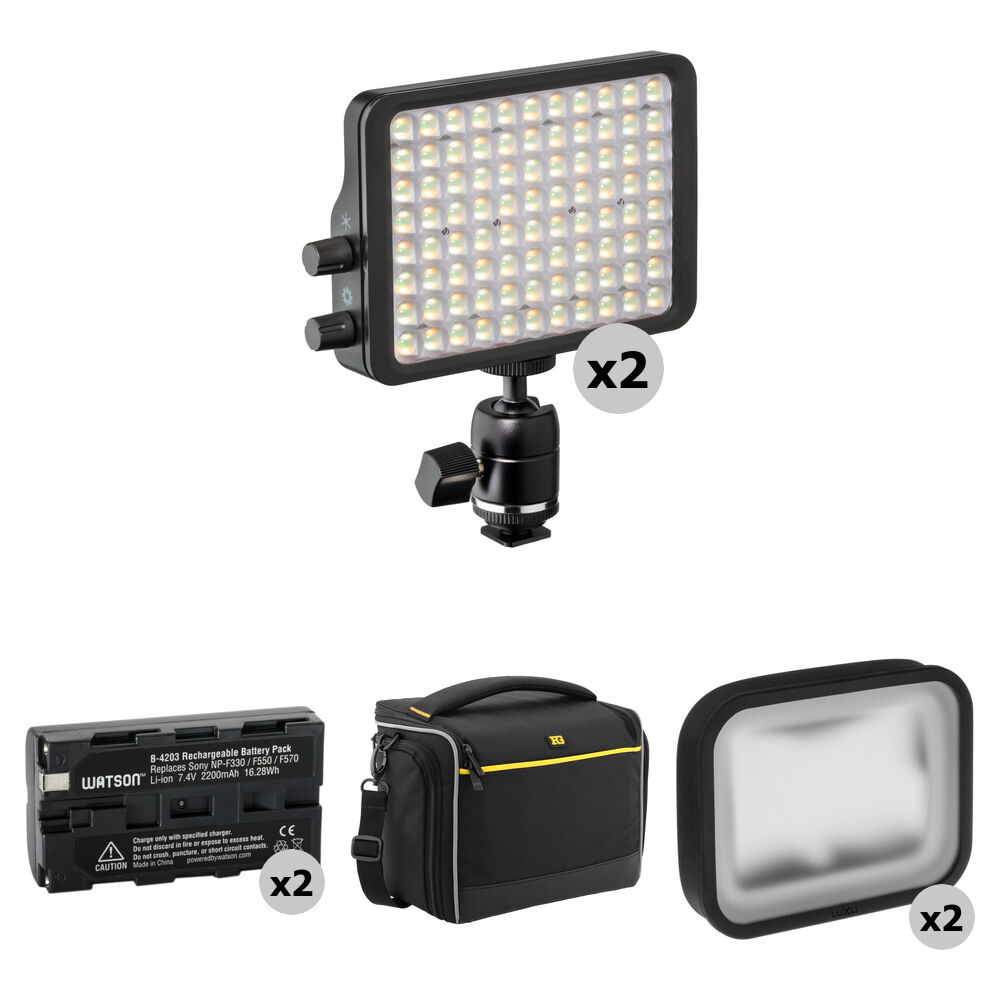 Комплект Luxli Viola² Duet с батарейками и сумкой для переноски
Комплект Luxli Viola² Duet с батарейками и сумкой для переноски