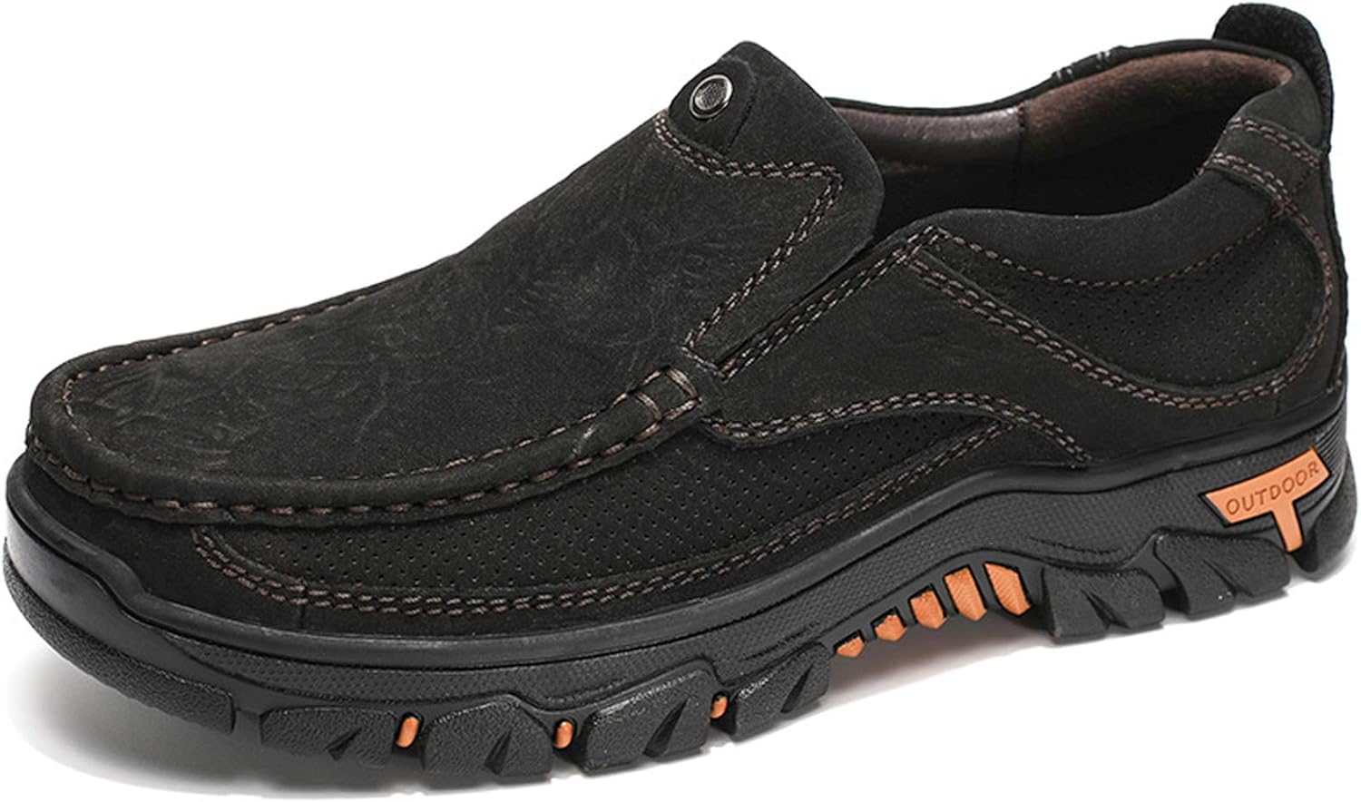 Мужские кожаные слипоны GOSPT, дышащие прогулочные кроссовки для активного отдыха, походов и кемпинга, черный
Мужские кожаные слипоны GOSPT, дышащие прогулочные кроссовки для активного отдыха, походов и кемпинга, черный