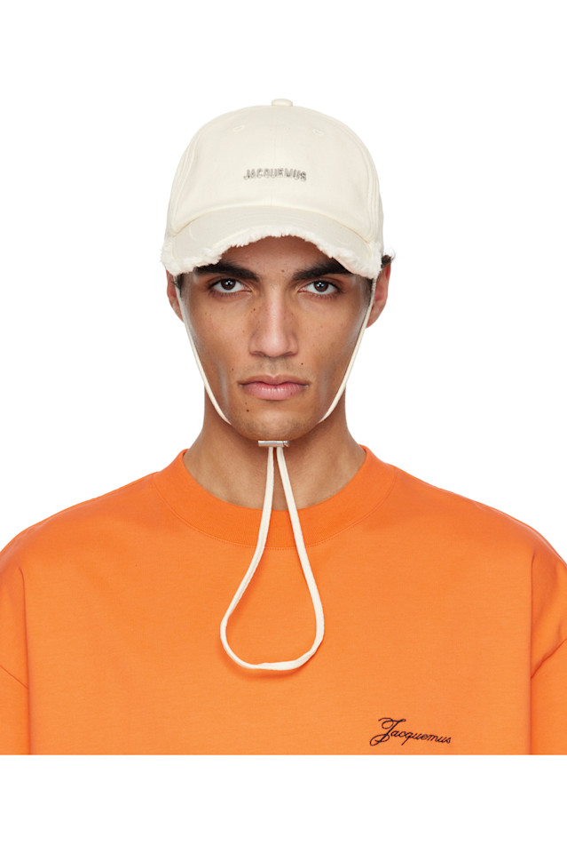 Классические 'the artichaut' кепки Jacquemus, цвет off-white
Классические 'the artichaut' кепки Jacquemus, цвет off-white