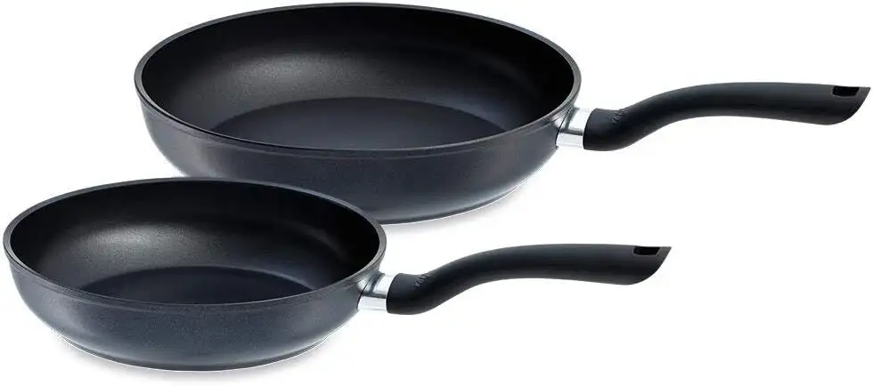 Набор сковородок Fissler "Cenit", алюминий, (набор, 2 шт., противень 24 + 28 см), с антипригарным покрытием Ø 28 см, черный
Набор сковородок Fissler "Cenit", алюминий, (набор, 2 шт., противень 24 + 28 см), с антипригарным покрытием Ø 28 см, черный