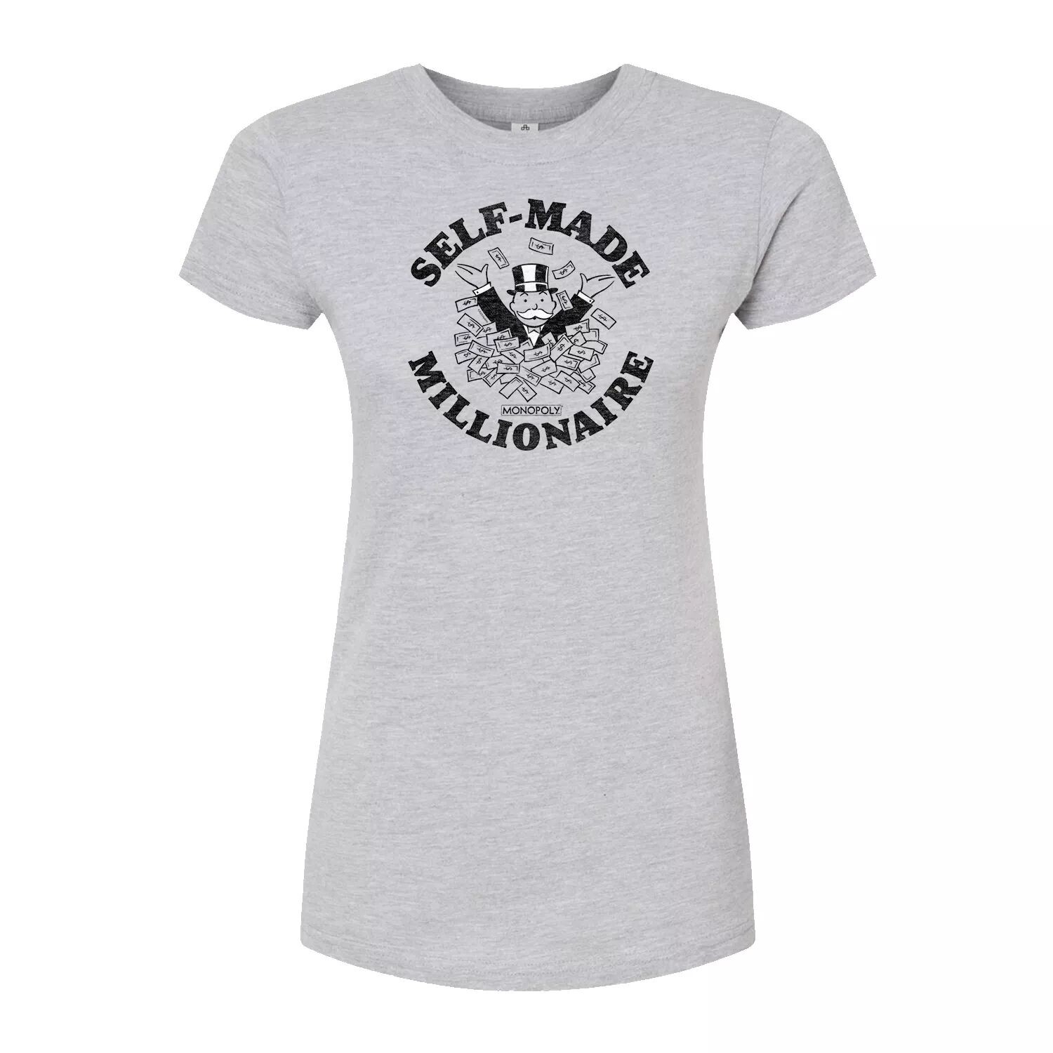 Облегающая футболка для юниоров Monopoly Millionaire Licensed Character, серый
Облегающая футболка для юниоров Monopoly Millionaire Licensed Character, серый