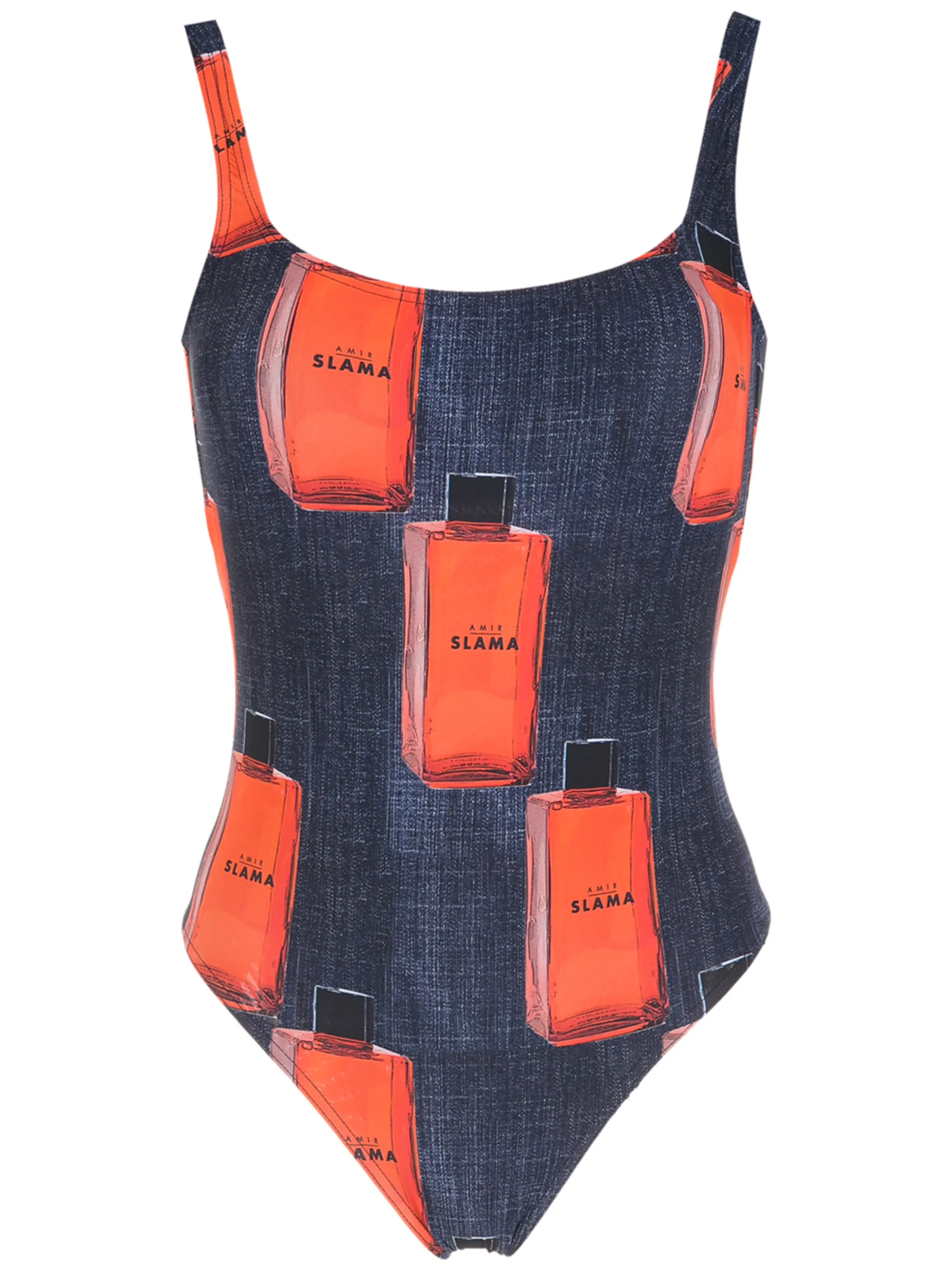 Купальник с логотипом Amir Slama, синий
Купальник с логотипом Amir Slama, синий